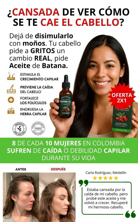 Aceite de Batana - Previene la caída del cabello