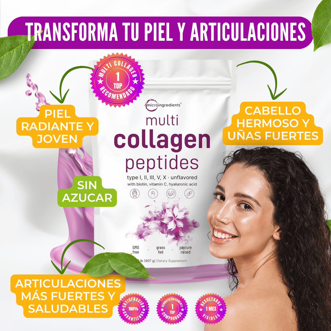 GlowAge Colágeno® - Piel Firme, Cabello Radiante