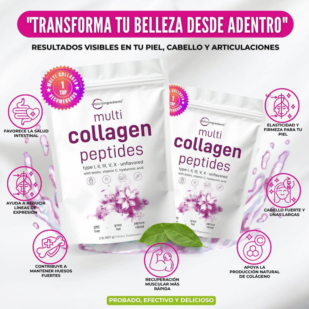 GlowAge Colágeno® - Piel Firme, Cabello Radiante