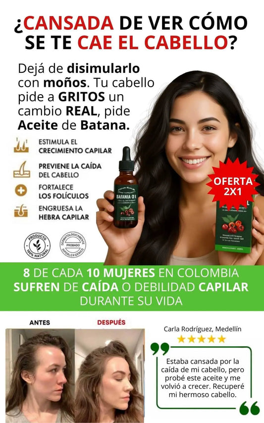 Aceite Batana - Previene la caída del cabello